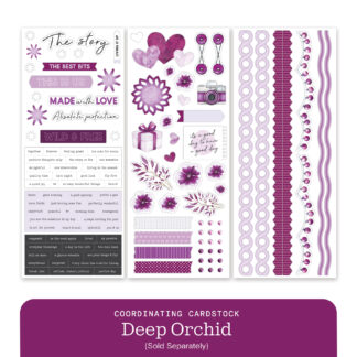 Vivid Melodies 2 Stickers - Deep Orchid