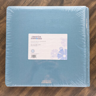 Ocean Blue Shimmer 12x12 Album Cover
