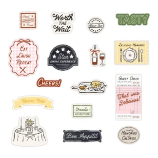 Delicious Memories Designer Mini Embellishments