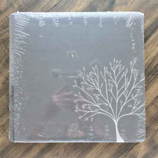 Treasured Memories Steel Gray 12x12 Album Cover