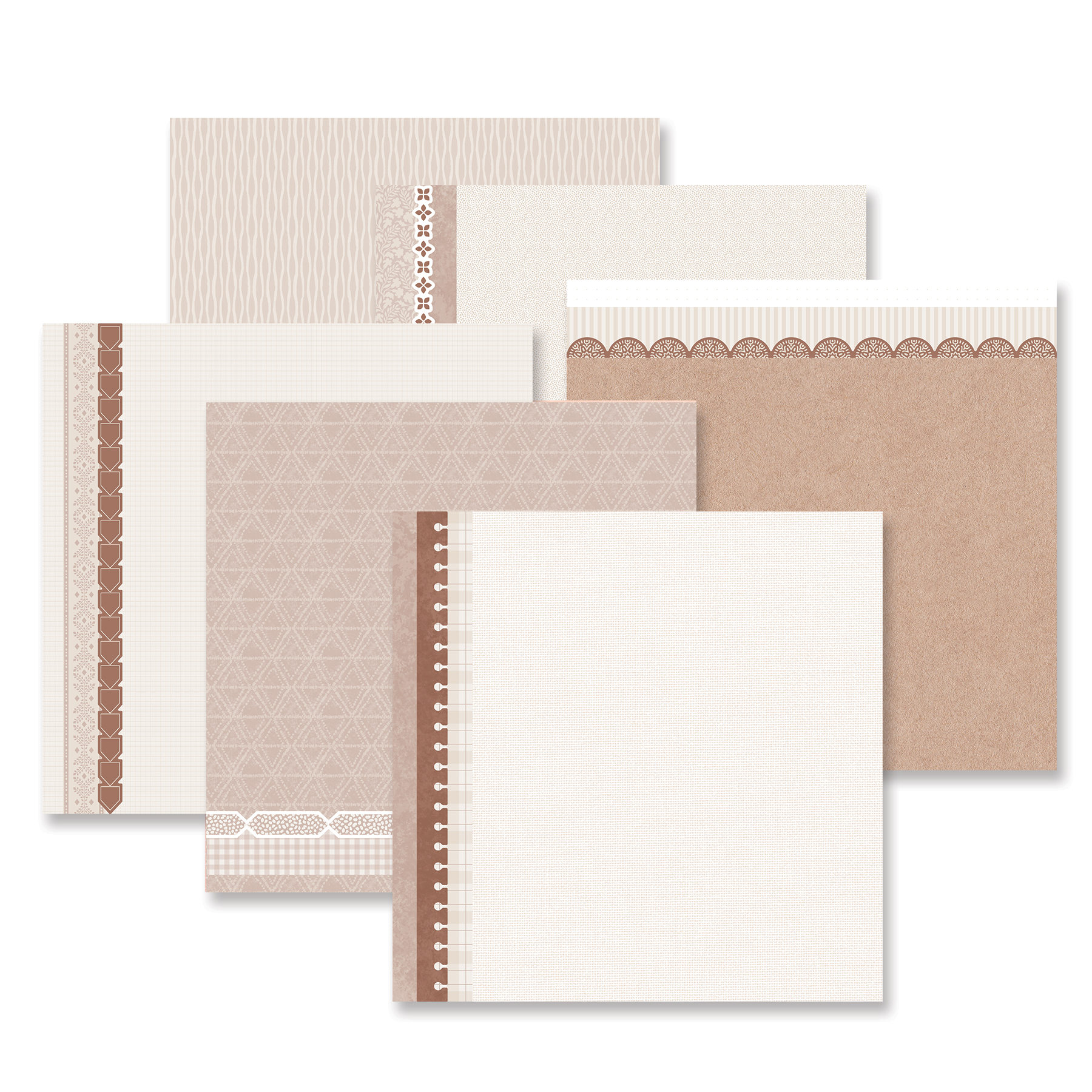 Natural Beginnings Fast2Fab Inspired Paper (12/pk)
