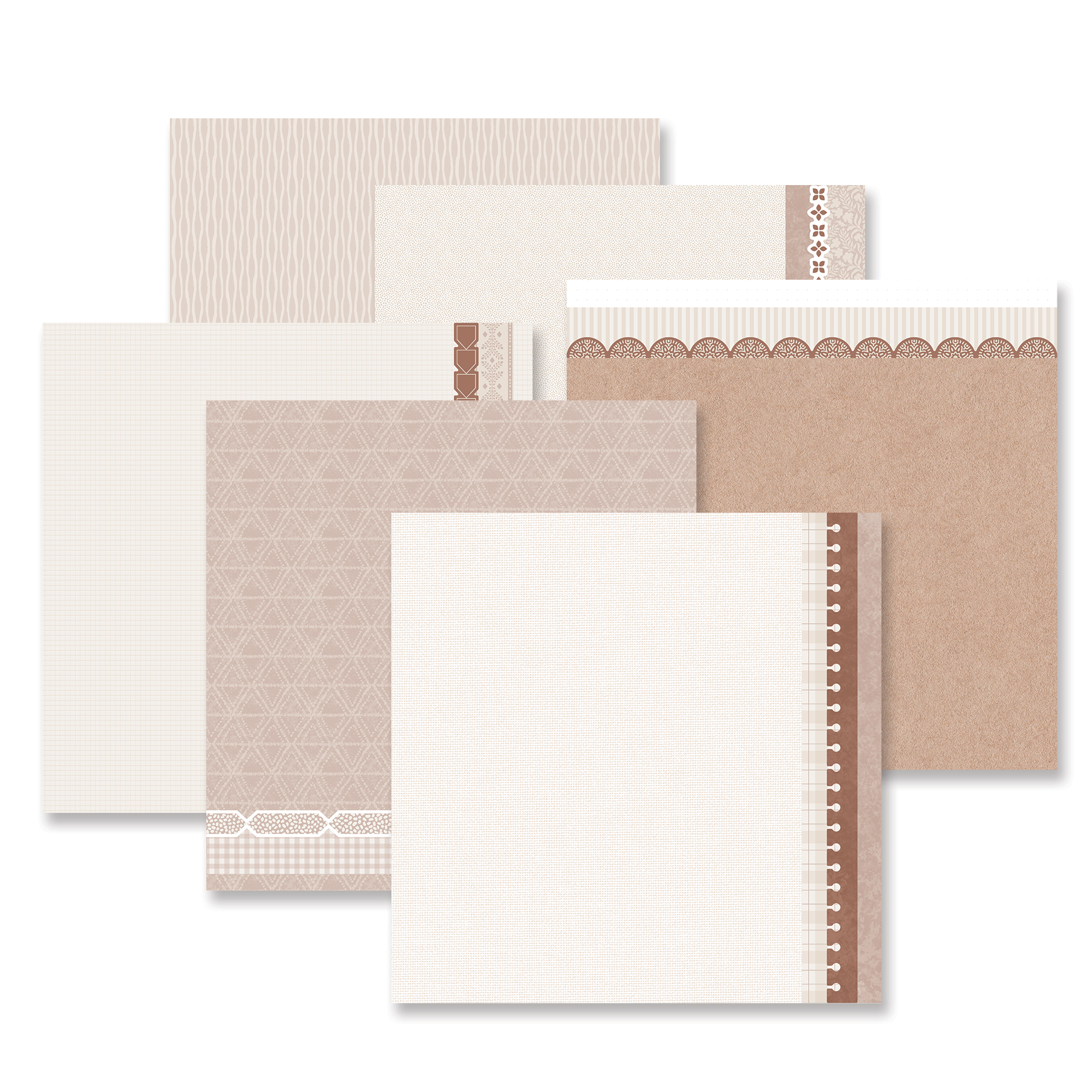 Natural Beginnings Fast2Fab Inspired Paper (12/pk) - Image 4