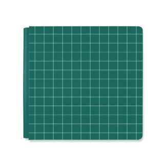 Classic Grid 12×12 Hunter Green Album Cover