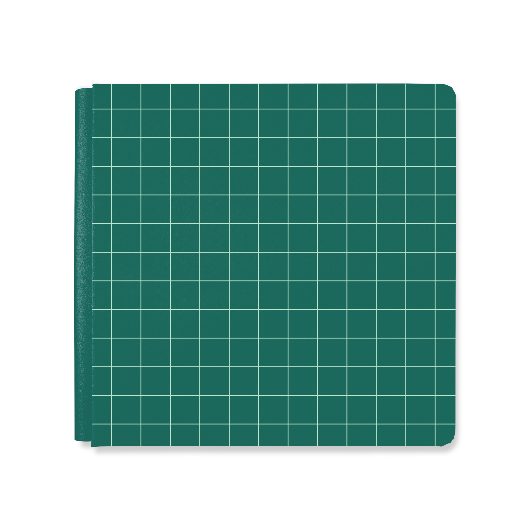 Classic Grid 12×12 Hunter Green Album Cover