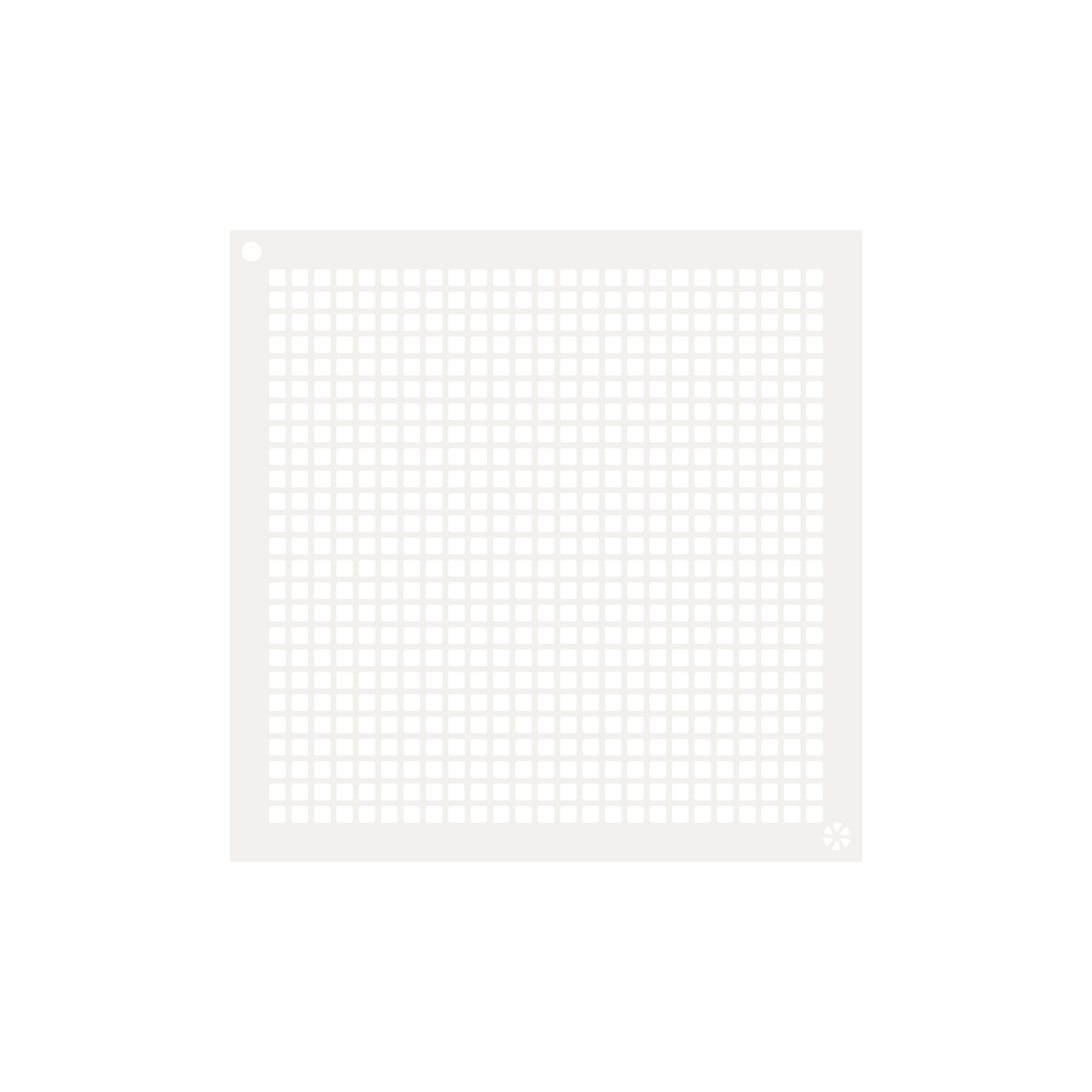 5x5 Stencil - Grid
