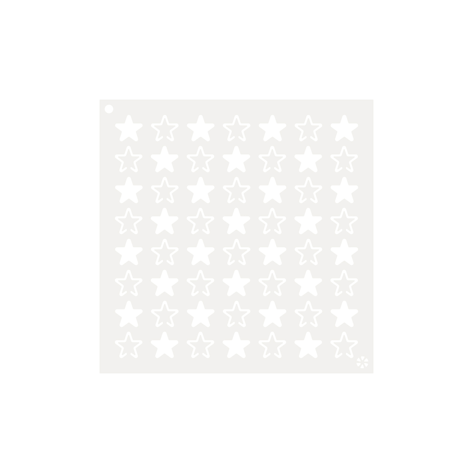 5x5 Stencil - Stars