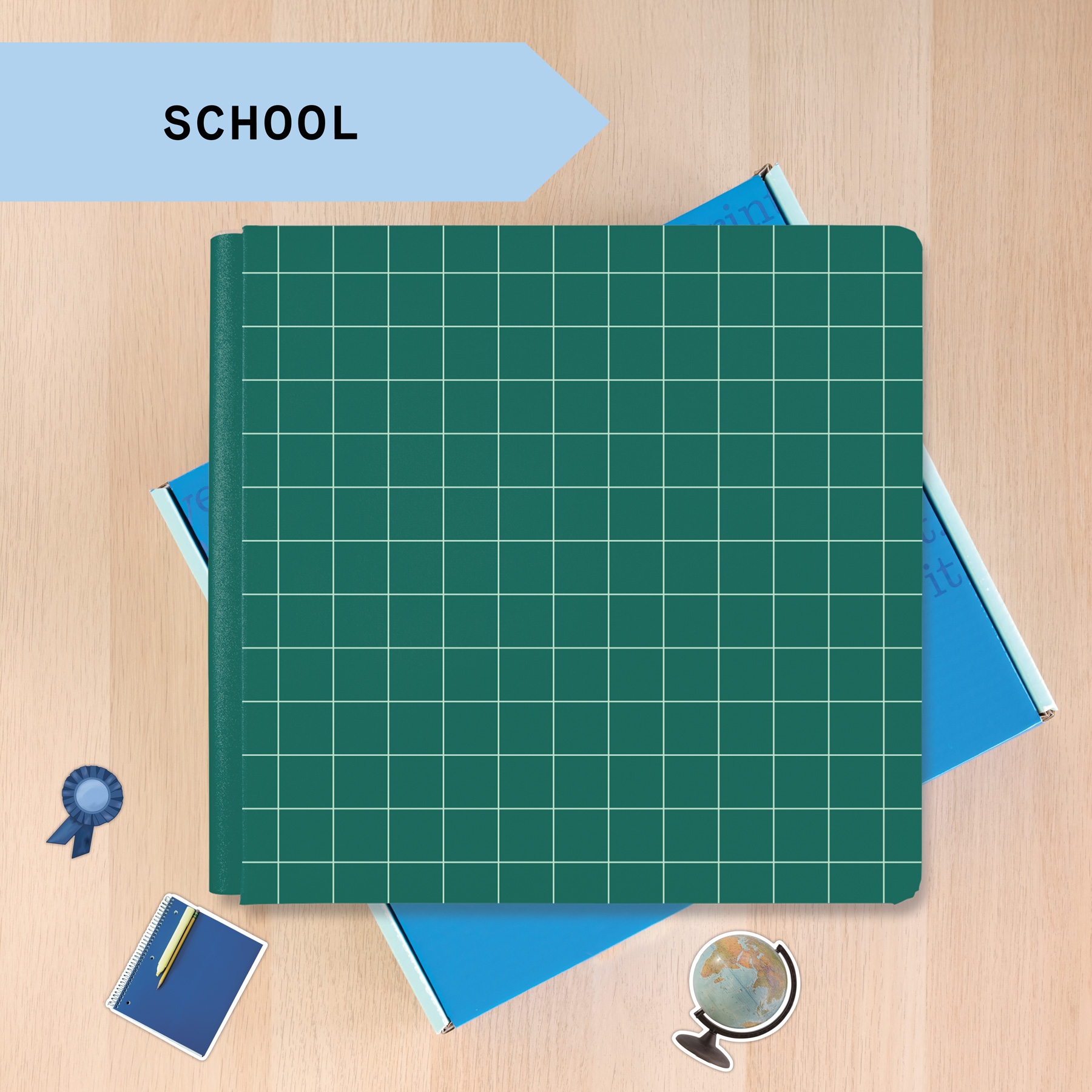School Years Album Kit - Hunter Green - Image 2