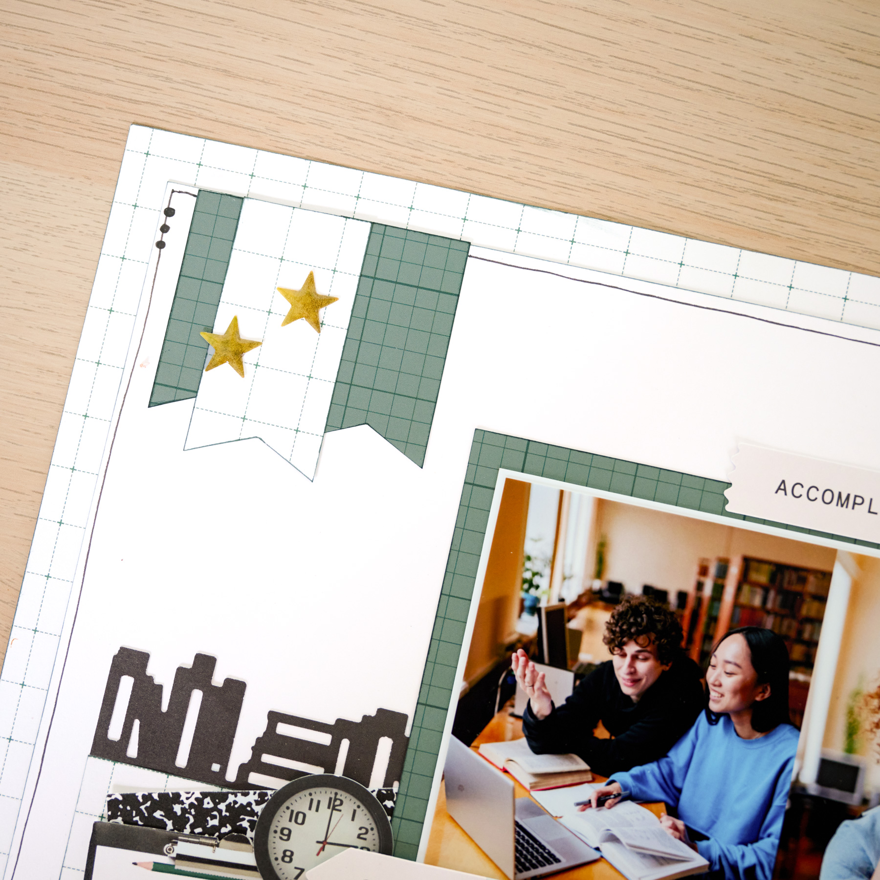School Years Tone-on-Tone Paper Pack - Image 3