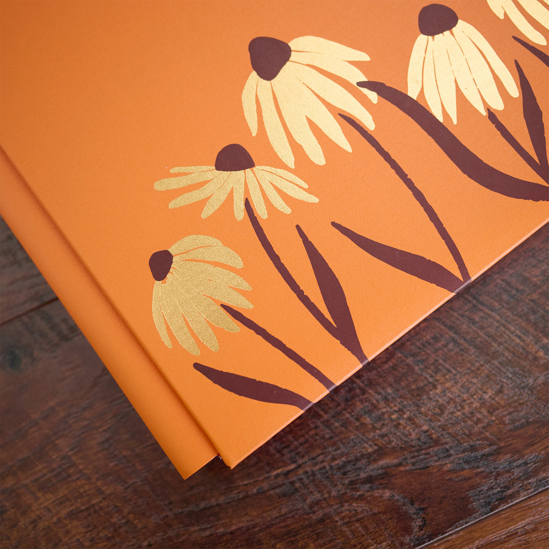 Autumn Abundance 12x12 Orange Spice Album Cover - Image 2