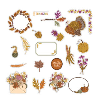 Autumn Abundance Embellishment Pack