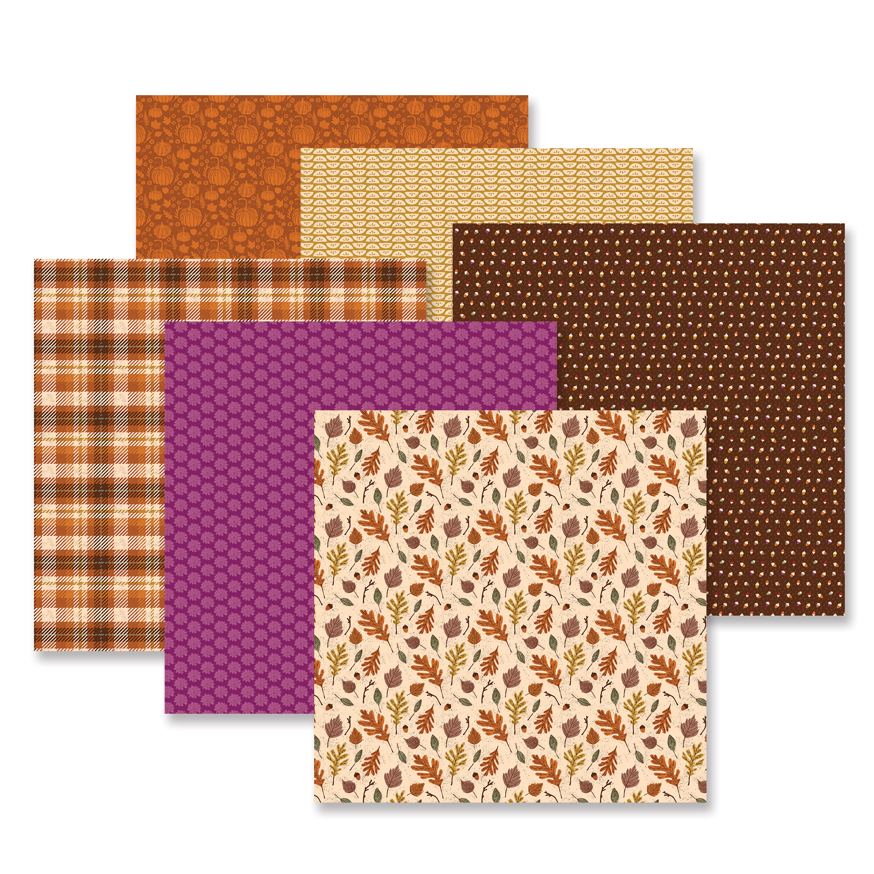 Autumn Abundance Designer Paper