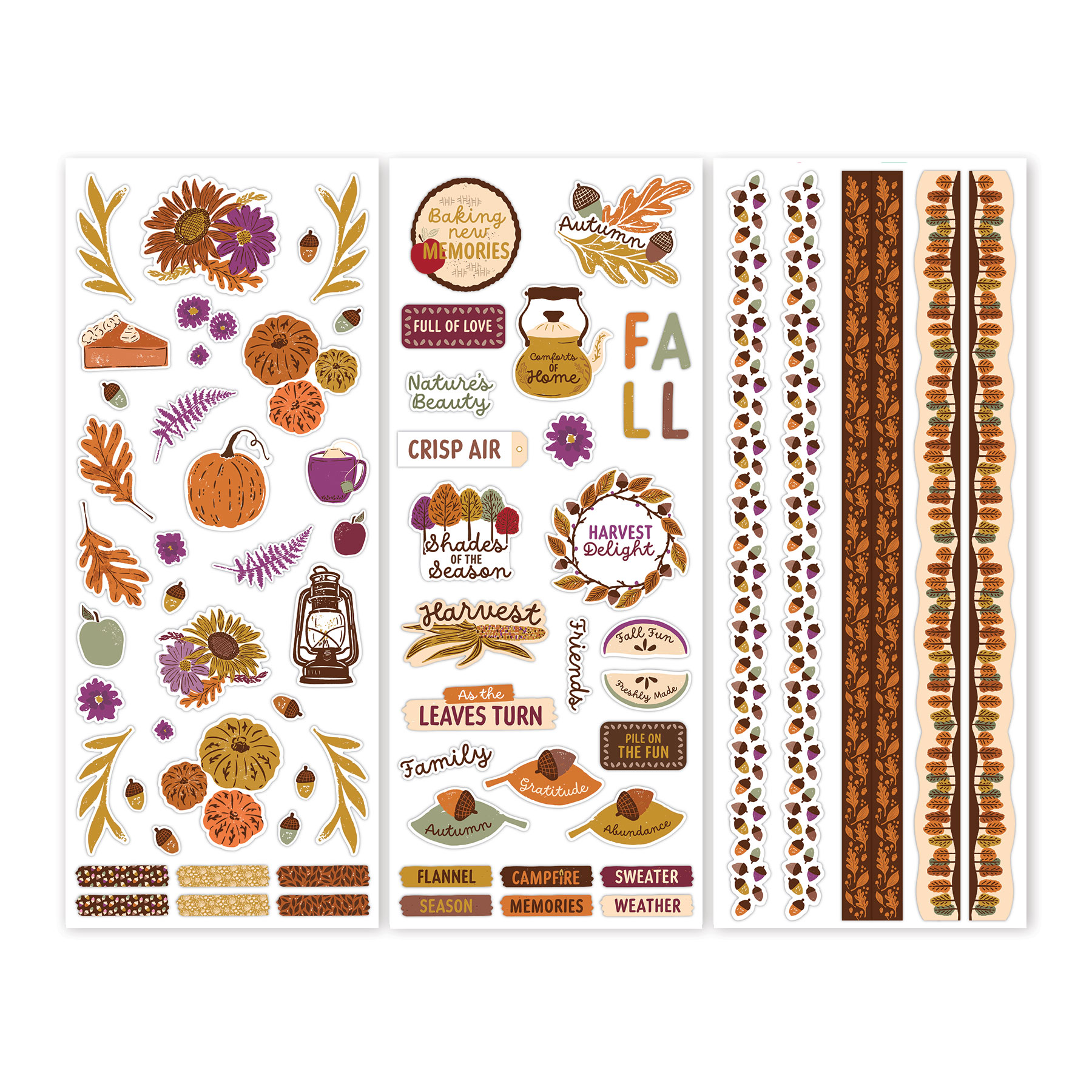 Autumn Abundance Stickers