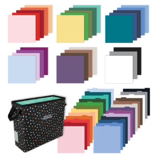Rainbow Dots Cardstock Organizer Bundle