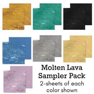 Molten Lava Foiled Paper Sampler Pack 2026