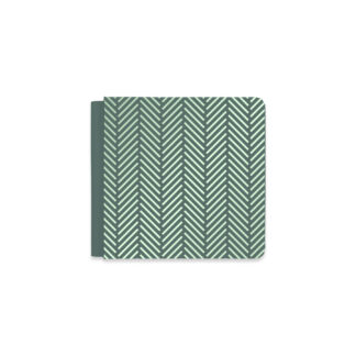 Herringbone 8x8 Stone Green Mica Album Cover