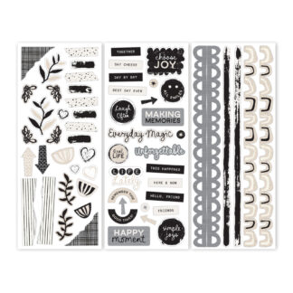 Blackout Brush Stickers