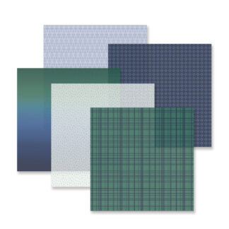 Vivid Melodies 2 Vellum Paper Pack - Dark Green & Navy