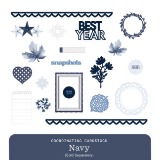 Vivid Melodies 2 Embellishments - Navy