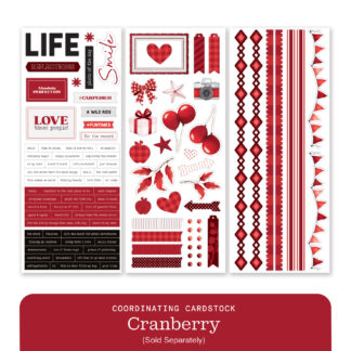 Vivid Melodies 2 Stickers - Cranberry