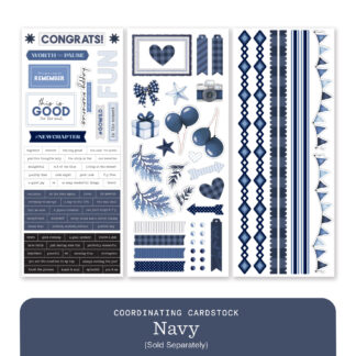 Vivid Melodies 2 Stickers - Navy