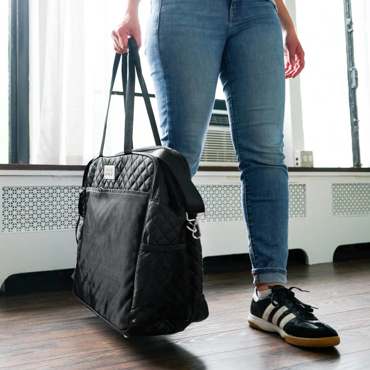 Weekender Bag - Quilted Black - Image 3