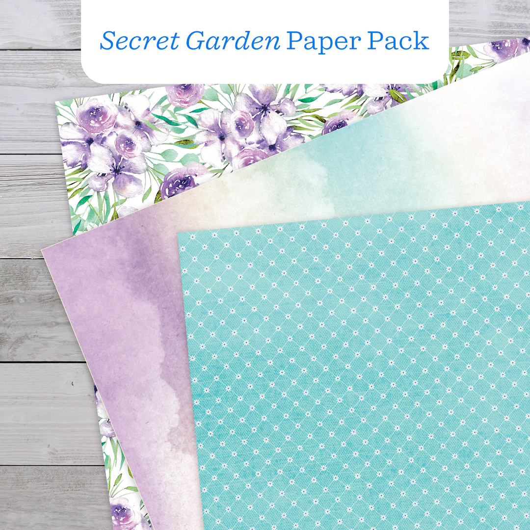 Secret Garden Designer Paper Pack