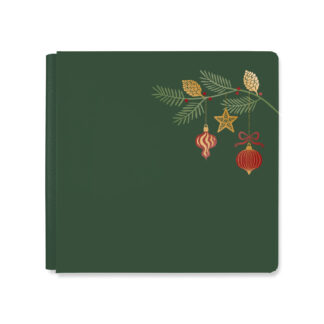 Timeless Tidings 12x12 Forest Green Album Cover