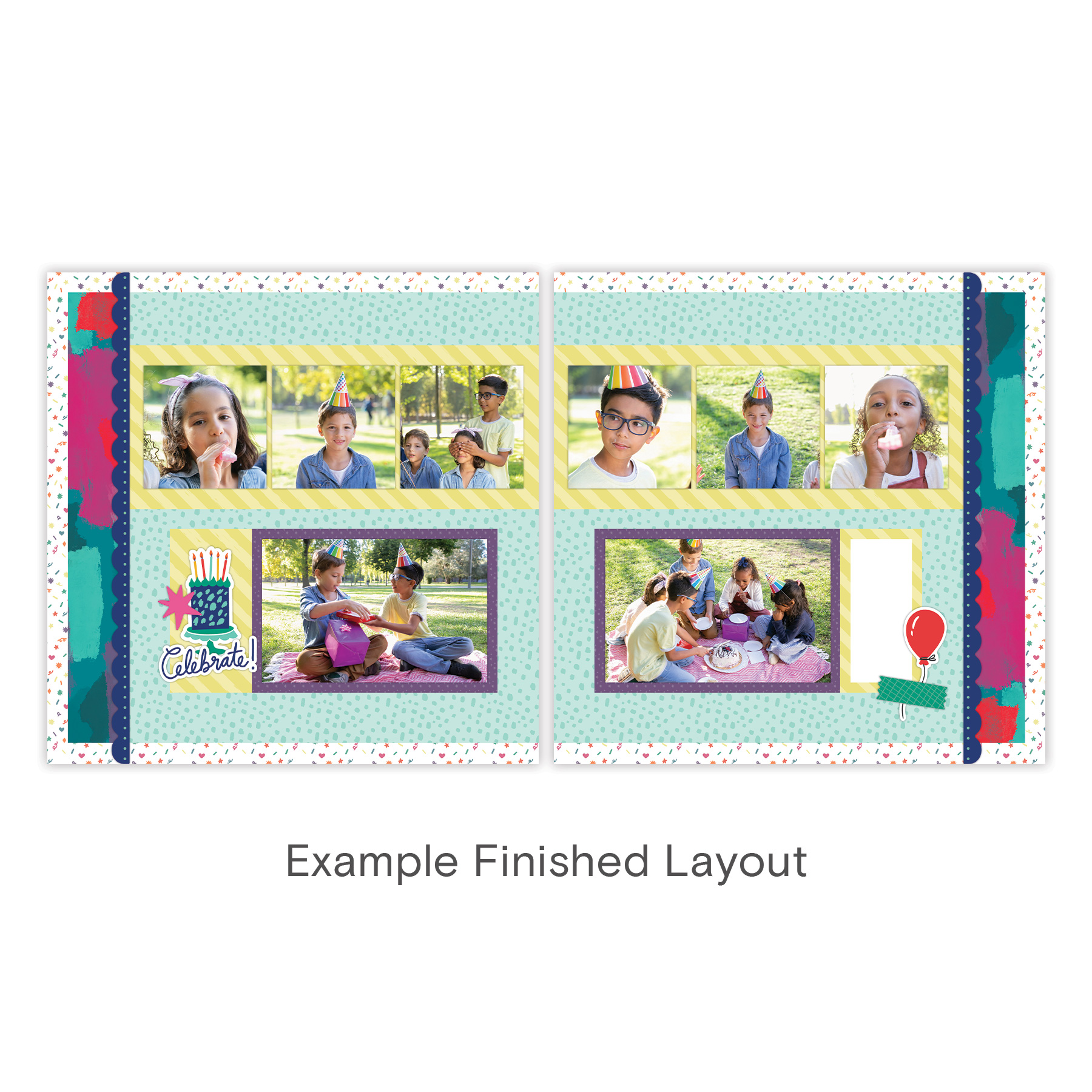 2026 Birthday Week Bundle - Sketchbook, Magnets, Simple Page Kit - Image 5