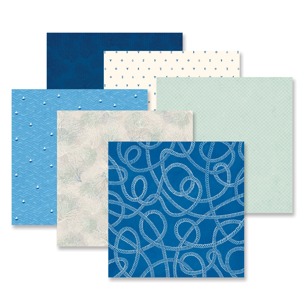 Deep Blue Sea Designer Paper Pack - Image 3