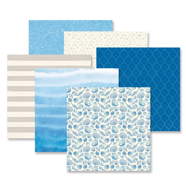Deep Blue Sea Designer Paper Pack - Image 2