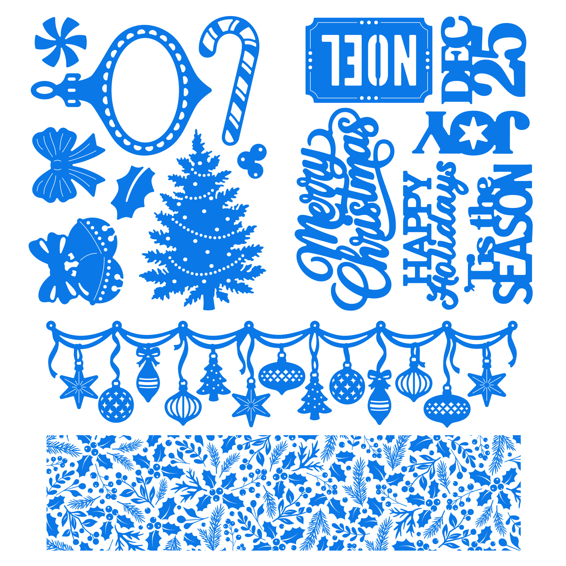 Christmas Die Cut & Embossing Bundle - Image 2