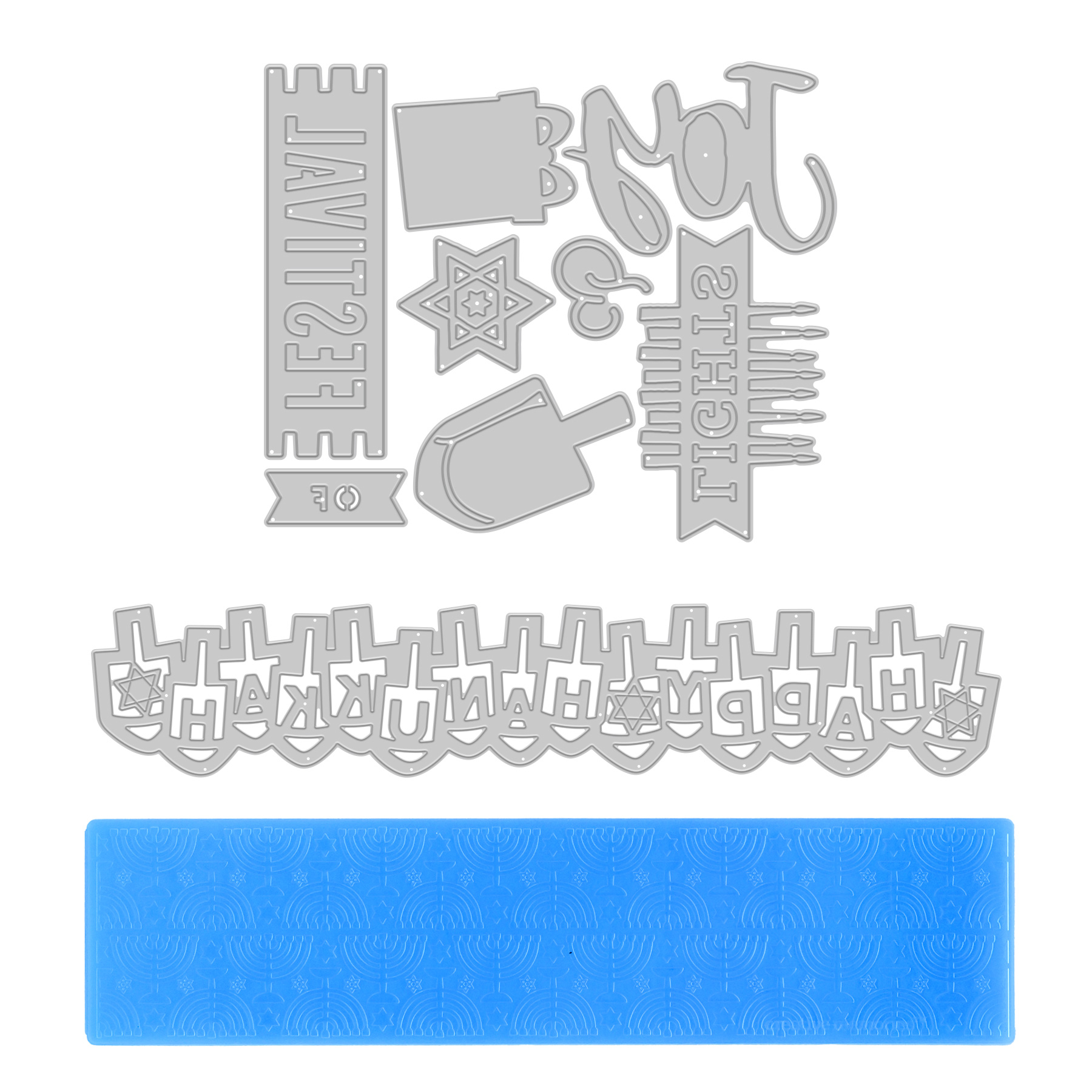 Hanukkah Die Cut & Embossing Bundle - Image 4