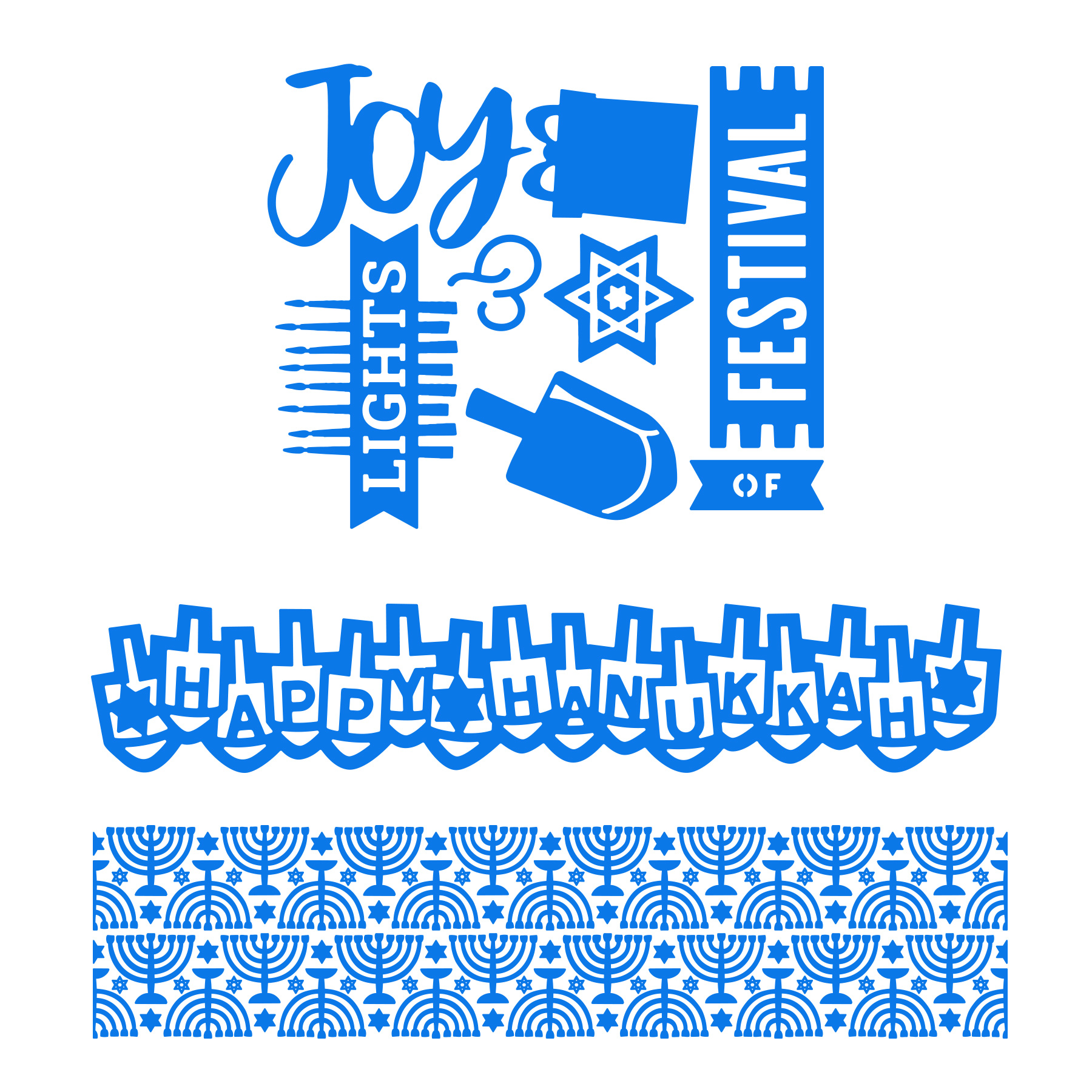 Hanukkah Die Cut & Embossing Bundle - Image 2