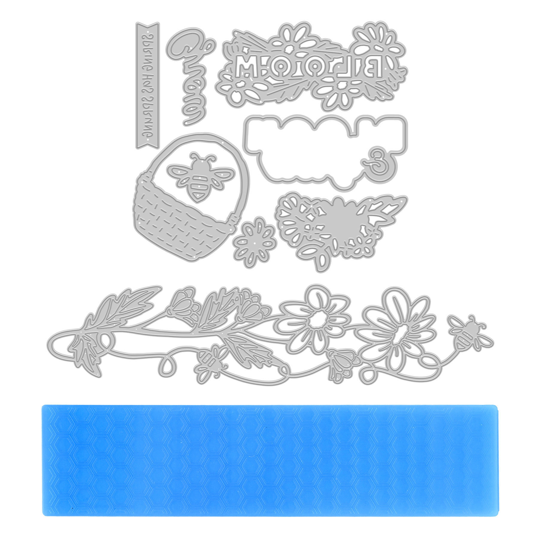 Spring Die Cut & Embossing Bundle - Image 3