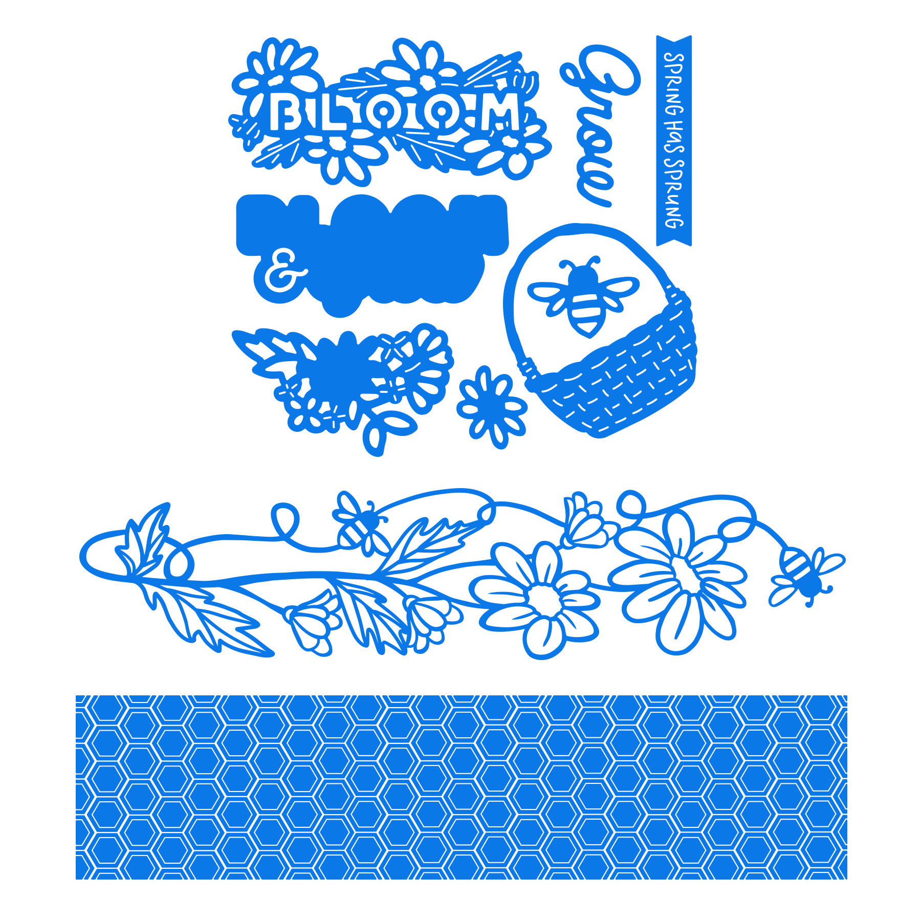 Spring Die Cut & Embossing Bundle - Image 2