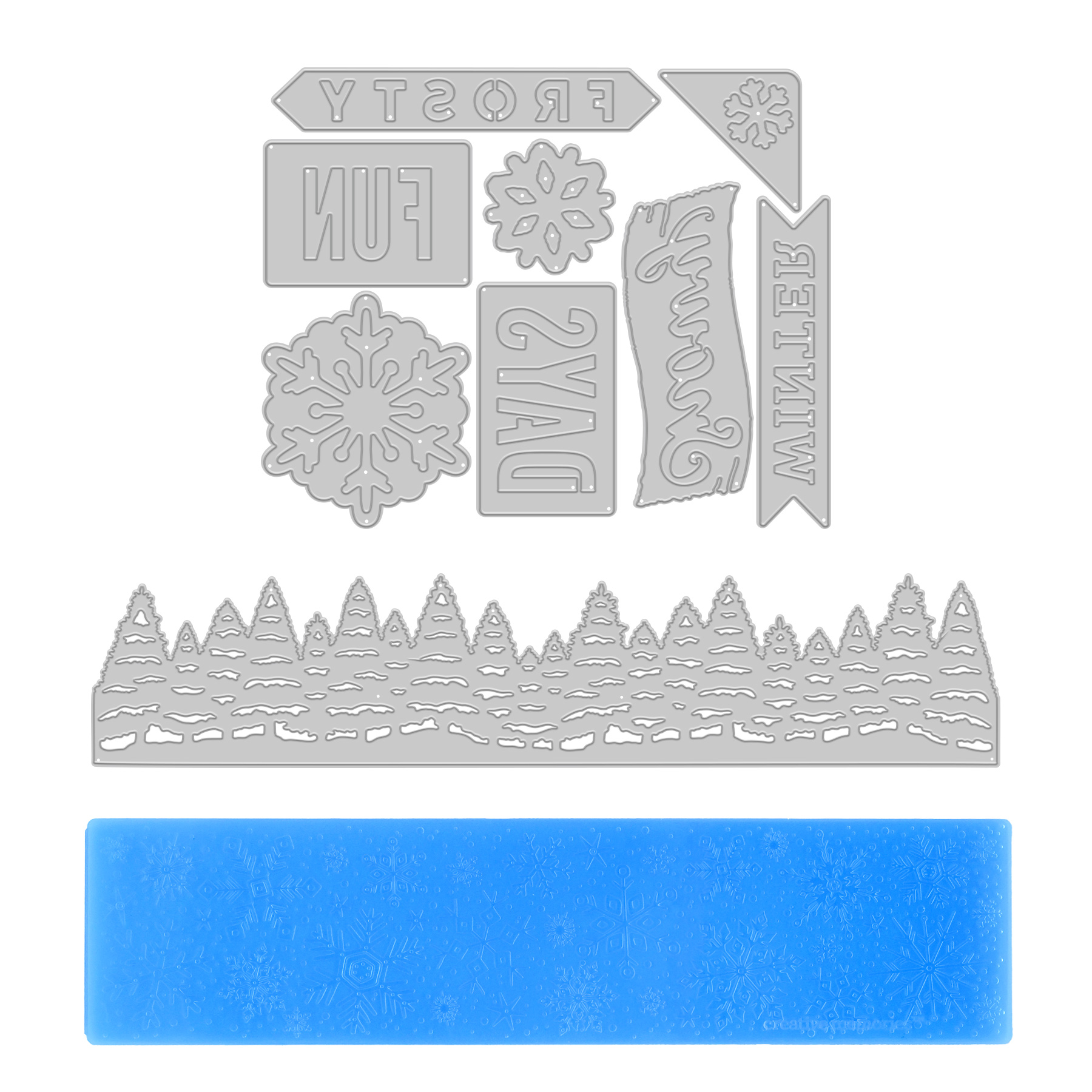 Winter Die Cut & Embossing Bundle - Image 3