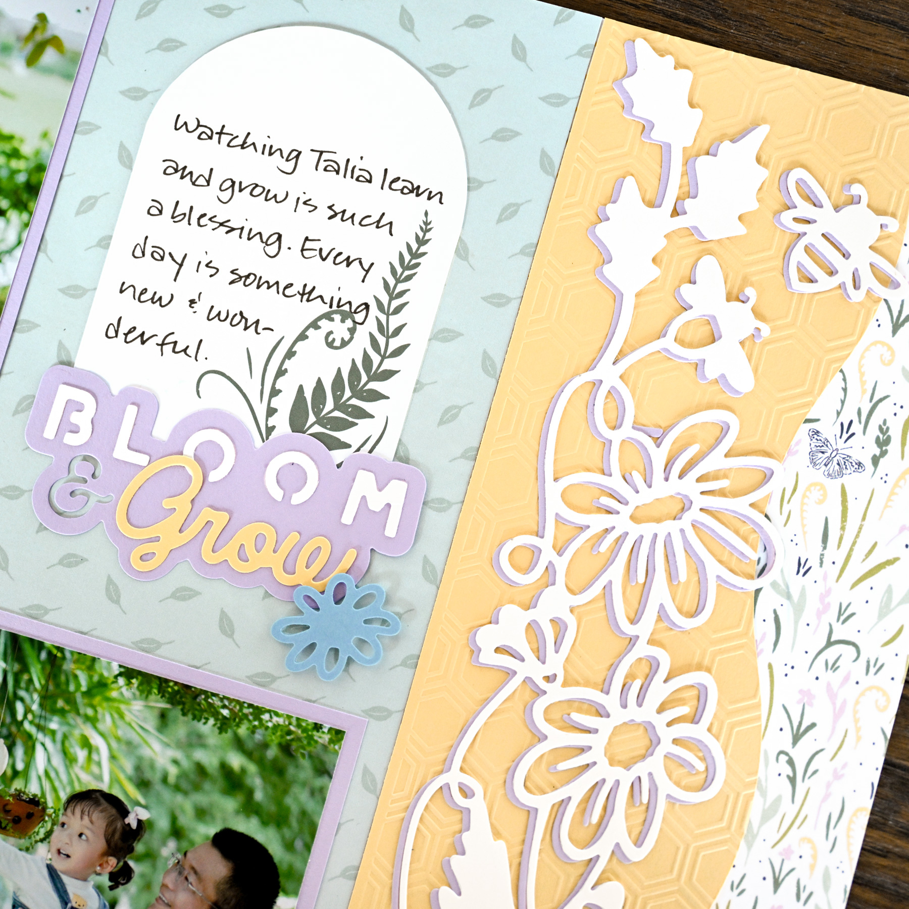 Embossing Folder - Honeycomb Hive - Image 2
