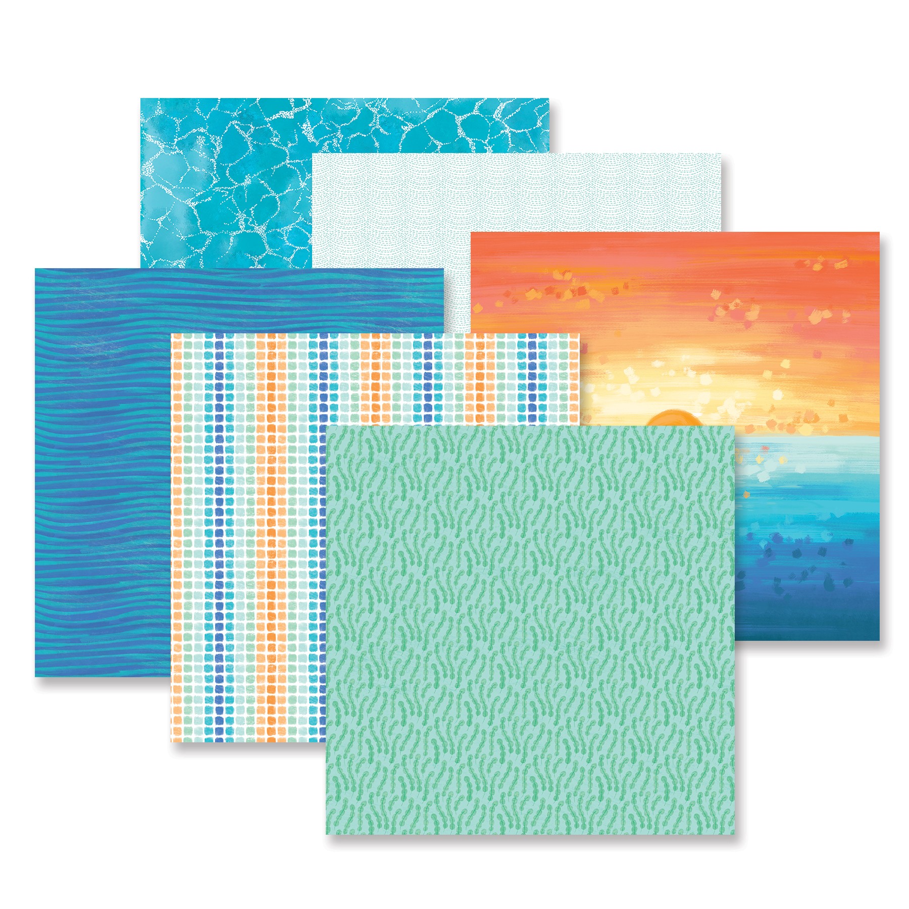 Serene Waters Designer Paper Pack - Image 3