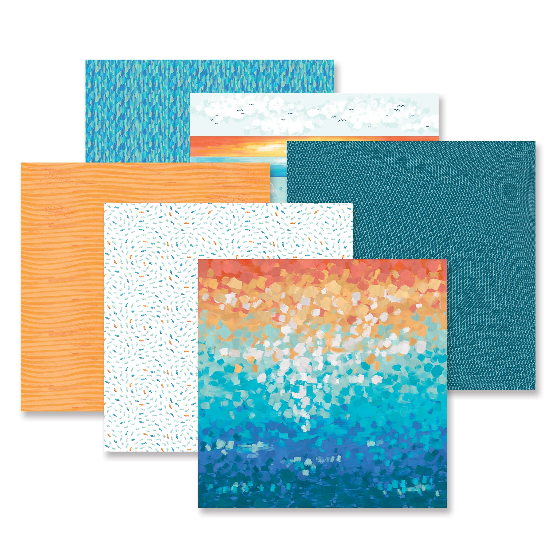 Serene Waters Designer Paper Pack - Image 2